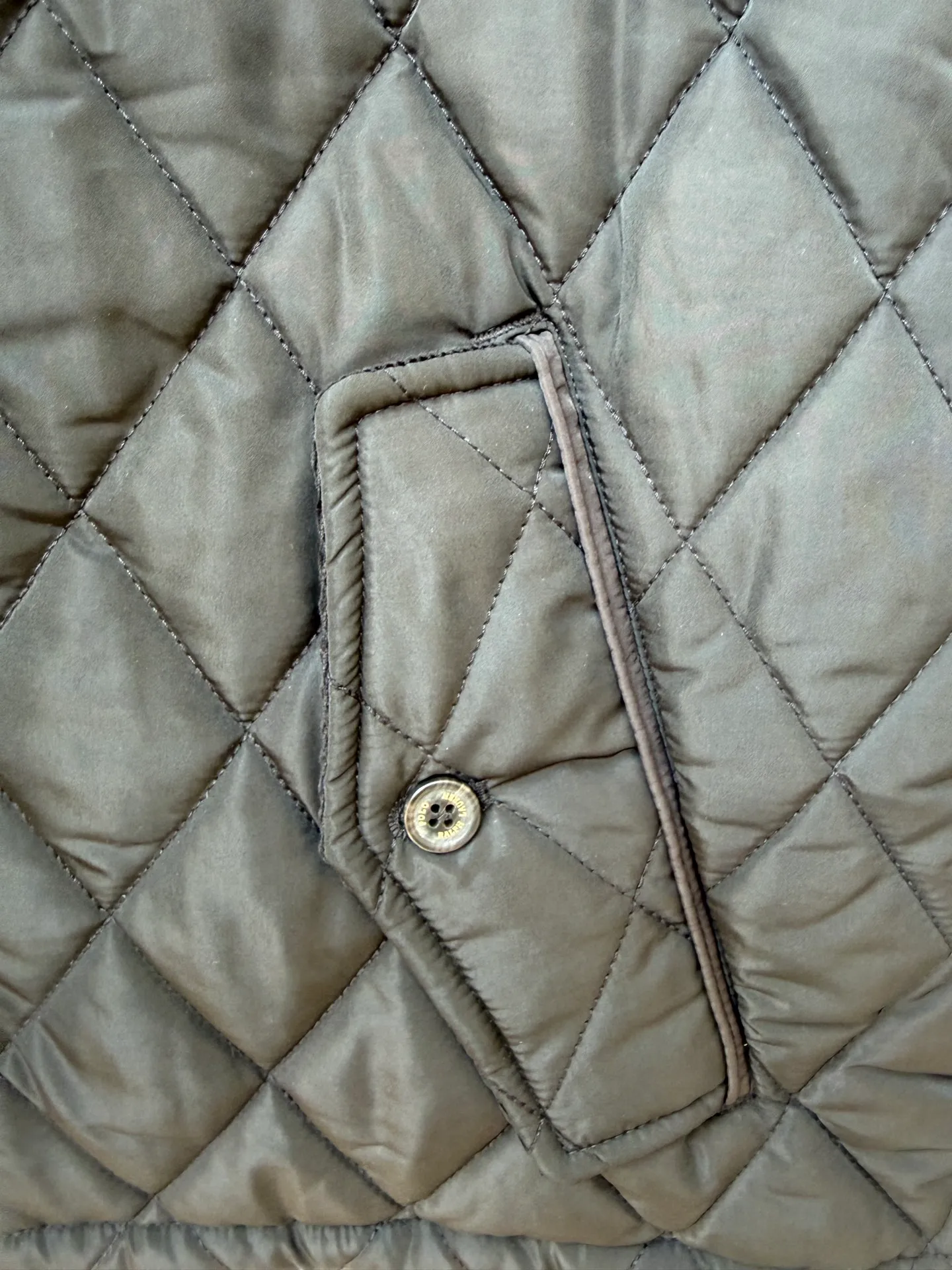 P420 Raff's new diamond-shaped plaid workwear cotton jacket, customized hardware accessories, fine workmanship inside and outside to maintain the original details, simple version, old money style, casual matching, workmanship details restored, diamond-shaped grid stitching inside and outside, fixed, first choice for autumn wear, full of details